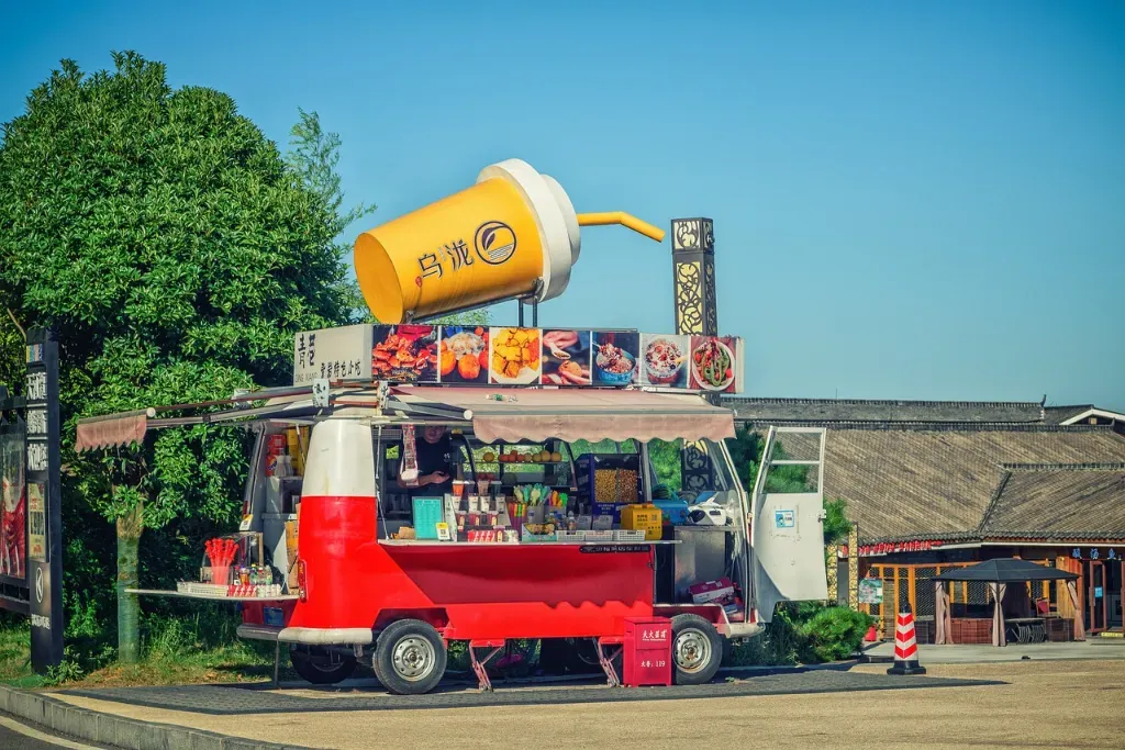 Przyczepa food truck